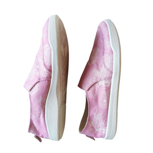 Vionic Malibu Beach Orthotic Slip On Sneakers In Jellyfish Pink - Sz 7.5 - Picture 3 of 9